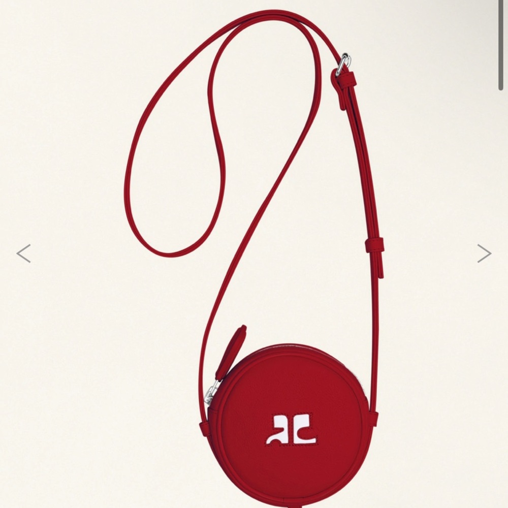 Courrèges Round Coin Bag